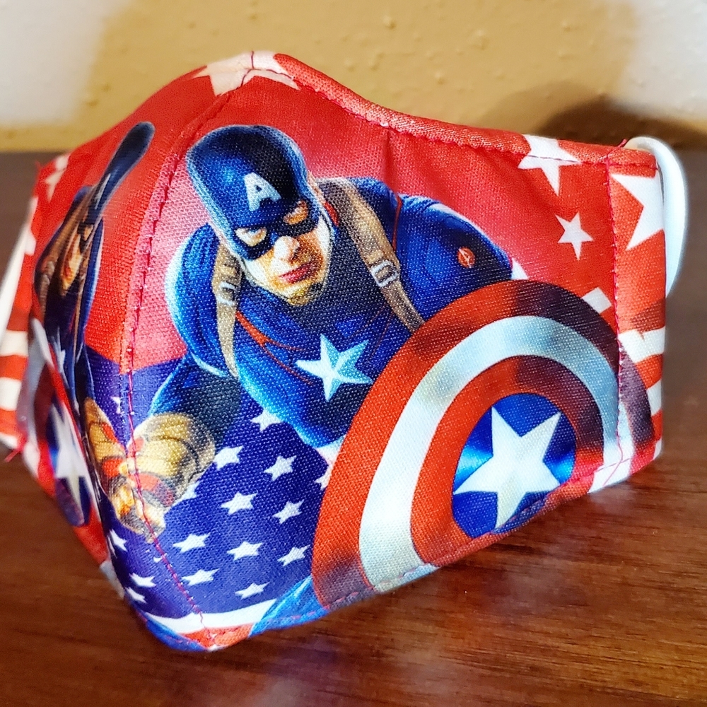 Captain America Mask for Kids